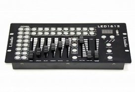 LAudio DMX-LED-1612 DMX контроллер 12 приборов, каждый по 16 каналов, 192 DMX канала от музыкального магазина МОРОЗ МЬЮЗИК
