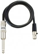 SHURE WA302 микрофонный кабель (1/4` JACK-TQG) для поясных передатчиков SLX1, BLX1 и других от музыкального магазина МОРОЗ МЬЮЗИК