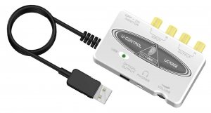 Behringer UCA202 USB аудиоинтерфейс, 16 бит/48 кГц от музыкального магазина МОРОЗ МЬЮЗИК
