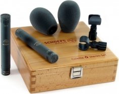 SCHOEPS MK4 STEREO SET Комплект микрофонов и аксессуаров "Stereo set MK 4", содержит: 2 MK 4, подгонка стереопары, 2 CMC 6, 2 B 5 D, 2 SG 20 и кейс  от музыкального магазина МОРОЗ МЬЮЗИК