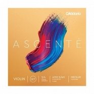 D'Addario A310-3/4M Ascente Комплект струн для скрипки 3/4, среднее натяжение от музыкального магазина МОРОЗ МЬЮЗИК