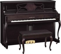 YAMAHA M3 SDW акустическое пианино 118см., цвет SDW - темный орех, сатинированное, с банкеткой от музыкального магазина МОРОЗ МЬЮЗИК