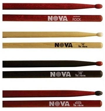 Vic Firth N5A барабанные палочки 5A с деревянным наконечником, материал орех, длина 16", диаметр 0.565", серия NOVA от музыкального магазина МОРОЗ МЬЮЗИК