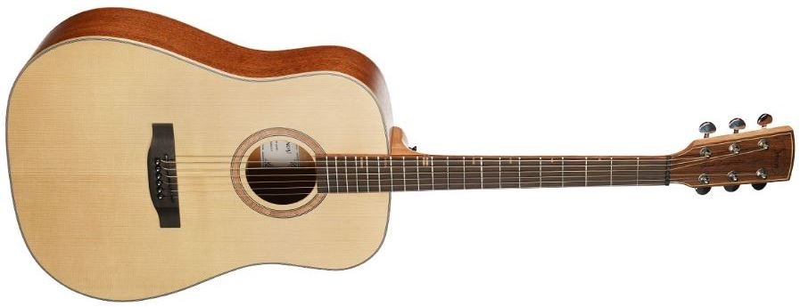Shinobi SMA-611 гитара акустическая, верхняя дека ситхинская ель, ижняя дека/обечайки палисандр, ЧЕХОЛ от музыкального магазина МОРОЗ МЬЮЗИК