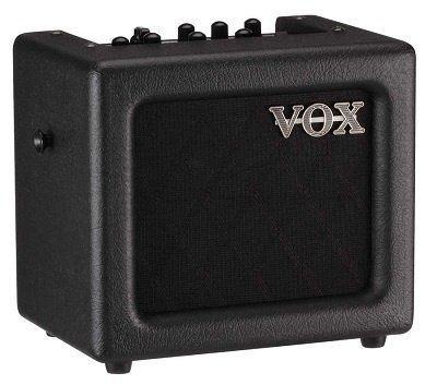 VOX MINI3-G2 Black портативный комбоусилитель, 3 Вт, цвет черный от музыкального магазина МОРОЗ МЬЮЗИК