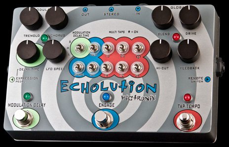 Pigtronix Echolution Многофункциональный аналоговый дилэй от музыкального магазина МОРОЗ МЬЮЗИК