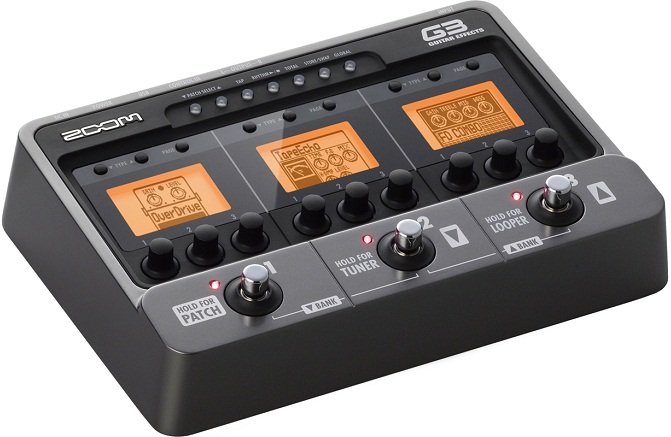 Zoom G3 педаль эффектов с встроенным эмулятором кабинета/БП в комплекте от музыкального магазина МОРОЗ МЬЮЗИК