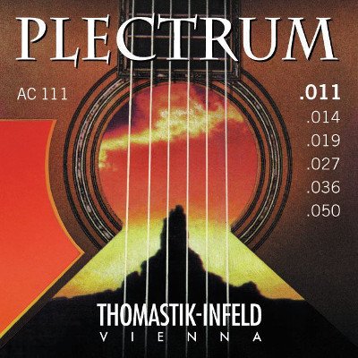 Thomastik AC111 Plectrum Комплект струн для акустической гитары, сталь/бронза, 011-050 от музыкального магазина МОРОЗ МЬЮЗИК