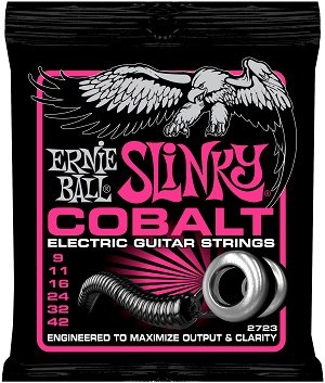 Ernie Ball 2723 струны для электрогитары (9-11-16-24w-32-42), навивка никель/кобальт от музыкального магазина МОРОЗ МЬЮЗИК
