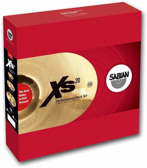 SABIAN XS20 ROCK PERFORMANCE SET комплект тарелок от музыкального магазина МОРОЗ МЬЮЗИК