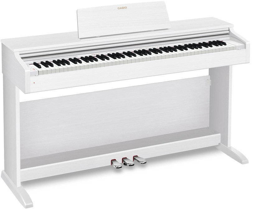 CASIO Celviano AP-270WE цифровое фортепиано, 88 клавиш рояльного типа (под эбеновое дерево и слоновую кость), полифония 192 ноты, 22 тембра от музыкального магазина МОРОЗ МЬЮЗИК