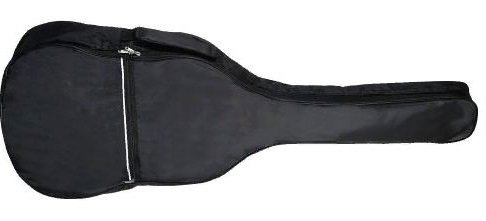 MARTIN ROMAS ГК-1 Чехол для классической гитары цвет ЧЁРНЫЙ, неутепленный, с 2-мя ремнями, с ручкой, один большой карман от музыкального магазина МОРОЗ МЬЮЗИК