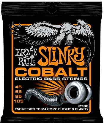 Ernie Ball 2733 струны для бас-гитары Cobalt Bass Hybrid Slinky (45-65-85-105) натяжение верхние струны - лёгкое, нижние – среднее, обмотка кобальт от музыкального магазина МОРОЗ МЬЮЗИК