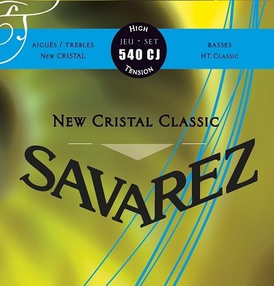 SAVAREZ 540CJ NEW CRISTAL CLASSIC струны для классических гитар, сильного натяж, карбон + серебро (Alliance KF trebles) от музыкального магазина МОРОЗ МЬЮЗИК