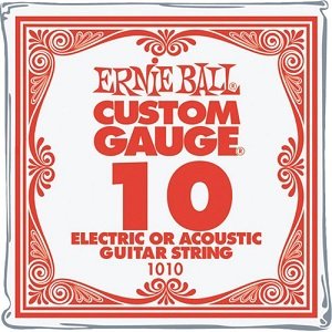 Ernie Ball 1010 струна для электро и акустической гитары .010, без навивки от музыкального магазина МОРОЗ МЬЮЗИК