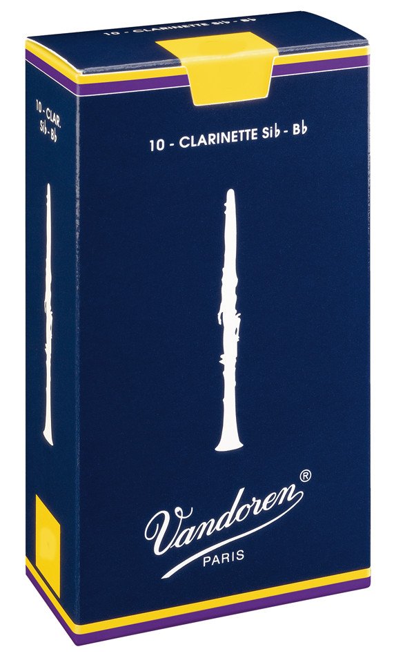Vandoren CR-102 (№ 2) Трость для кларнета Bb, серия Traditional, упаковка 10 штук от музыкального магазина МОРОЗ МЬЮЗИК