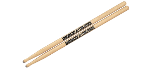 Peace DS-5CN-BK барабанные палочки с нейлоновым наконечником черные от музыкального магазина МОРОЗ МЬЮЗИК