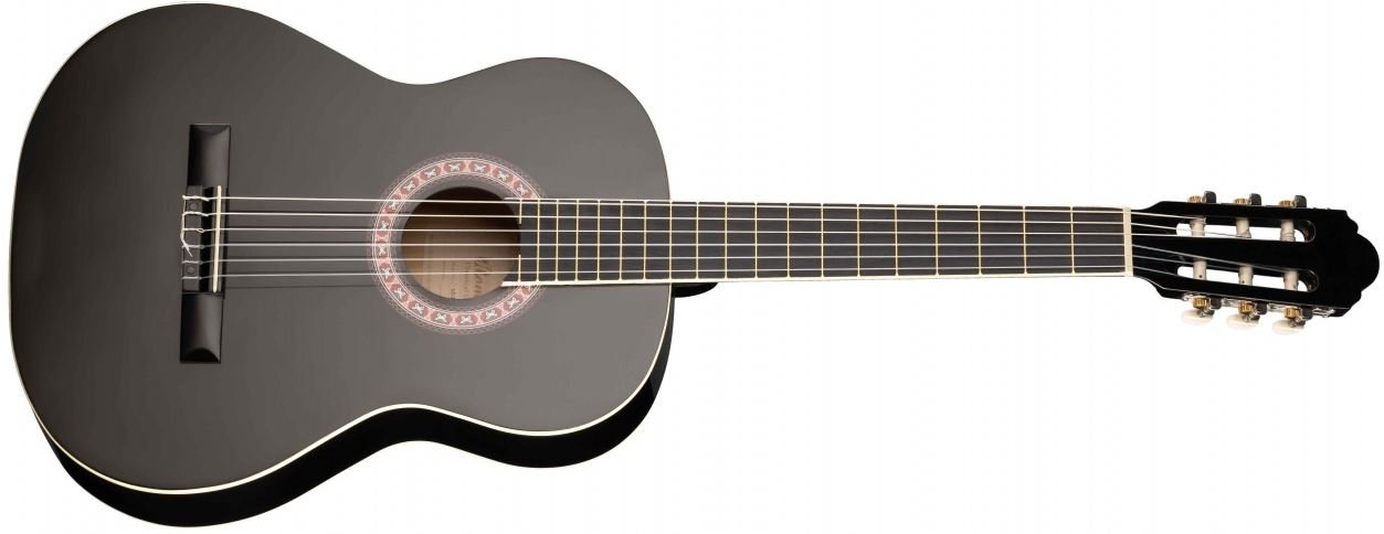 Homage LC-3900-BK классическая 6-струнная гитара 39", ламинат ели, размер 4/4, цвет чёрный от музыкального магазина МОРОЗ МЬЮЗИК