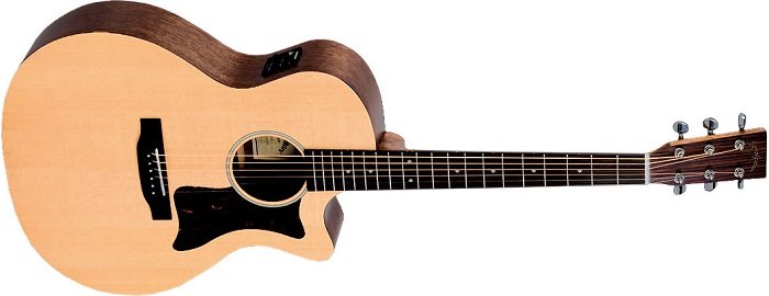 Sigma GMC-STE акустическая гитара со звукоснимателем Fishman Isys+, массив ситхинской ели, корпус красное дерево, гриф накладка индийский палисандр от музыкального магазина МОРОЗ МЬЮЗИК