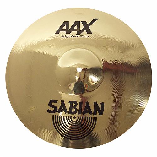 SABIAN 16'' AAX BRIGHT CRASH BRILLIANT ударный инструмент, тарелка типа crash (полированная) от музыкального магазина МОРОЗ МЬЮЗИК