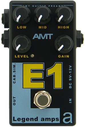 AMT Electronics E-1 Legend Amps гитарный предусилитель (ENGL Fireball) от музыкального магазина МОРОЗ МЬЮЗИК