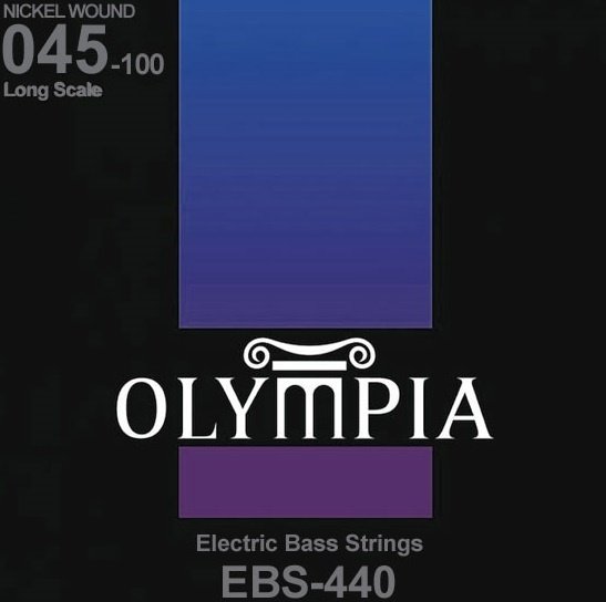 Olympia EBS440 струны для бас-гитары Nickel Wound (45-65-80-100) от музыкального магазина МОРОЗ МЬЮЗИК