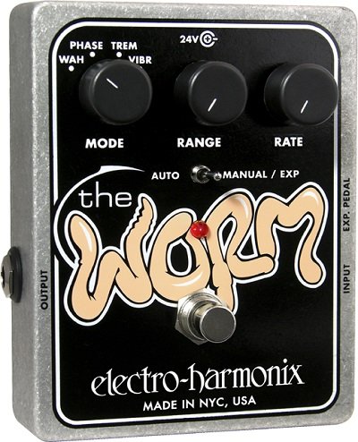 Electro-Harmonix Worm  гитарная педаль Analog Modulation от музыкального магазина МОРОЗ МЬЮЗИК