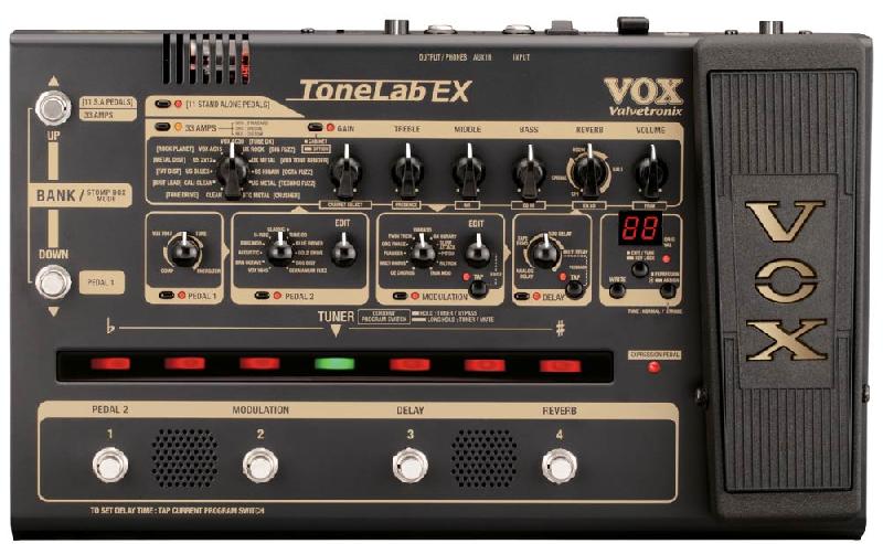 VOX ToneLab EX моделирующий гитарный процессор от музыкального магазина МОРОЗ МЬЮЗИК