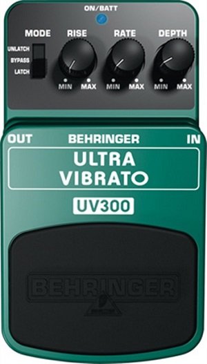 Behringer UV300- Педаль эффектов классического вибрато от музыкального магазина МОРОЗ МЬЮЗИК