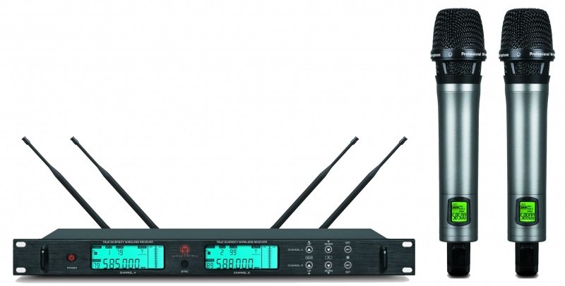 Arthur Forty U-9700C Вокальная радиосистема с кардиоидным ручным передатчиком UHF 730-950 МГц, 2*138 каналов от музыкального магазина МОРОЗ МЬЮЗИК