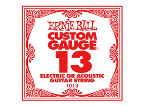 Ernie Ball 1013 струна для электро и акустической гитары .013, без навивки от музыкального магазина МОРОЗ МЬЮЗИК