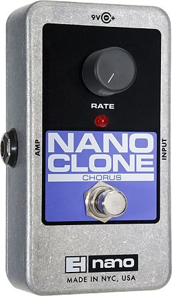 Electro-Harmonix Nano Clone  гитарная педаль Full Chorus от музыкального магазина МОРОЗ МЬЮЗИК