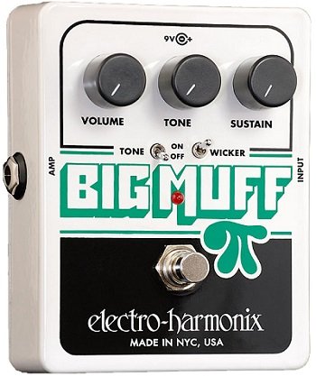 Electro-Harmonix Big Muff Pi w/ Tone Wicker  гитарная педаль Distortion от музыкального магазина МОРОЗ МЬЮЗИК