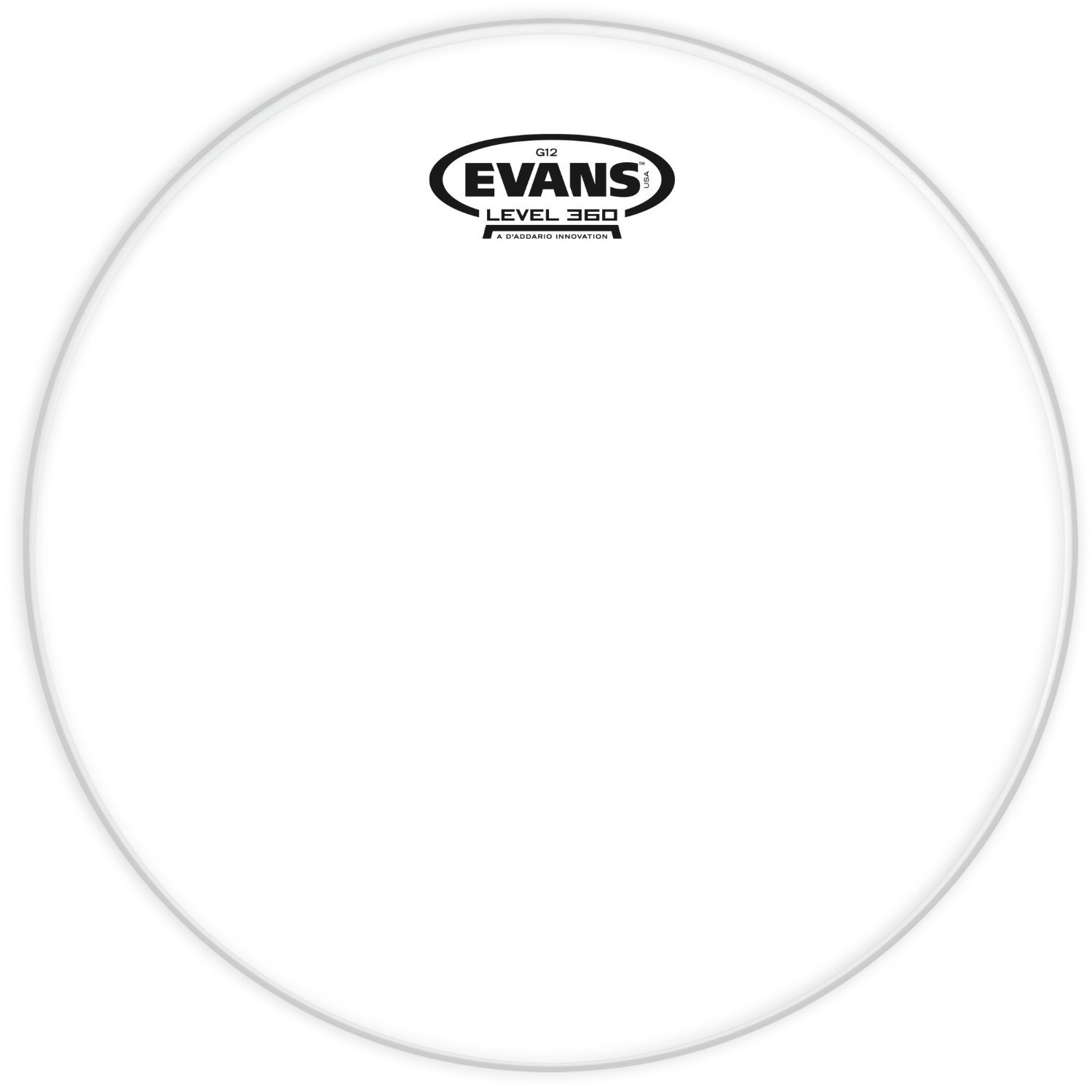 Evans TT14G12 G12 Clear Пластик для том барабана 14”, прозрачный от музыкального магазина МОРОЗ МЬЮЗИК