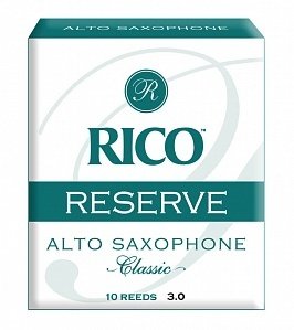 Rico RJR1030 Rico Reserve Classic Трости для саксофона альт, размер 3.0, в уп. 10шт, цена за 1 шт от музыкального магазина МОРОЗ МЬЮЗИК