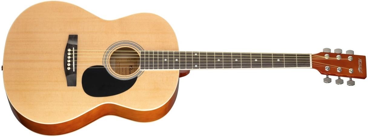 Homage LF-3910 акустическая гитара 39", фолк, верхняя дека ламинат ели, цвет натуральный, глянец от музыкального магазина МОРОЗ МЬЮЗИК