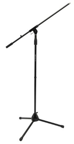 Metall-X MNS003 микрофонная стойка "журавль", штанга с длиной плеча 795 мм, высота 1090-1710 мм, цвет чёрный от музыкального магазина МОРОЗ МЬЮЗИК