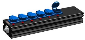 Картинка Partner-LM PD-6 Schuko Power Distributor Дистрибьютор питания, коробка проходная, 6 розеток PCE Schuko 16A, по канальные пружинные клеммы Wago от музыкального магазина МОРОЗ МЬЮЗИК Partner-LM PD-6 Schuko Power Distributor Дистрибьютор питания, коробка проходная, 6 розеток PCE Schuko 16A, по канальные пружинные клеммы Wago от музыкального магазина МОРОЗ МЬЮЗИК