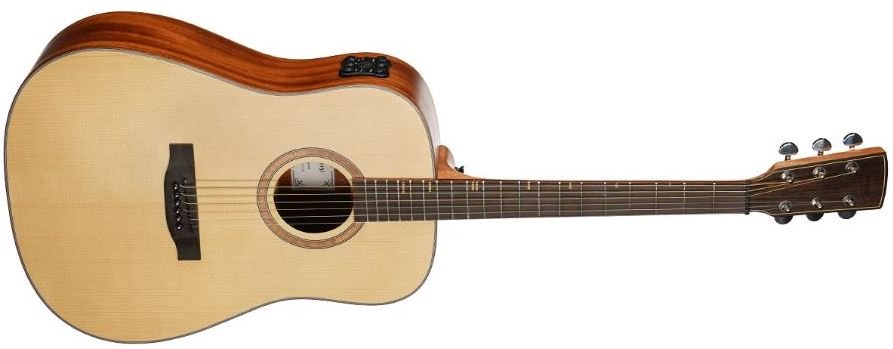 Shinobi SMA-611E гитара электроакустическая, верхняя дека ситхинская ель, нижняя дека/обечайки махагони, EQ, тюнер, ЧЕХОЛ от музыкального магазина МОРОЗ МЬЮЗИК