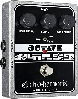 Electro-Harmonix Octave Multiplexer  гитарная педаль от музыкального магазина МОРОЗ МЬЮЗИК