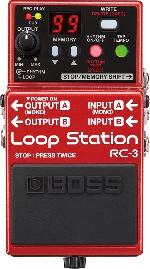 BOSS RC-3 педаль гитарная Loop Station. Пямять: 99 фраз, до 3х часов записи. от музыкального магазина МОРОЗ МЬЮЗИК