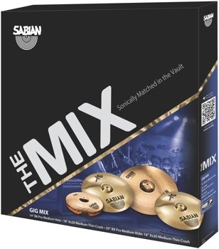 SABIAN GIG B8 PRO/XS20 MIX SET комплект тарелок от музыкального магазина МОРОЗ МЬЮЗИК