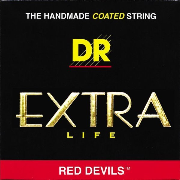DR STRING RDE-11 струны электрических гитар 11-50 Lite Red Devil electrics Heavy от музыкального магазина МОРОЗ МЬЮЗИК