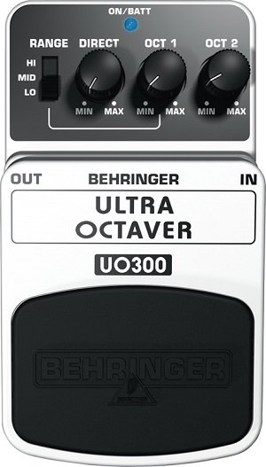 Behringer UO300- педаль эффектов (октавер) для гитар и бас-гитар, 3-х режимный от музыкального магазина МОРОЗ МЬЮЗИК