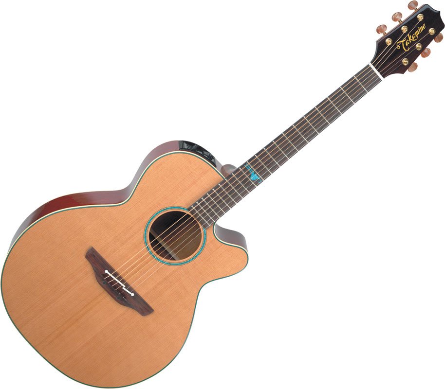 TAKAMINE TSF40C электро-аккустическая гитара с кейсом. цвет Gloss Natural. преамп CTP-1 от музыкального магазина МОРОЗ МЬЮЗИК