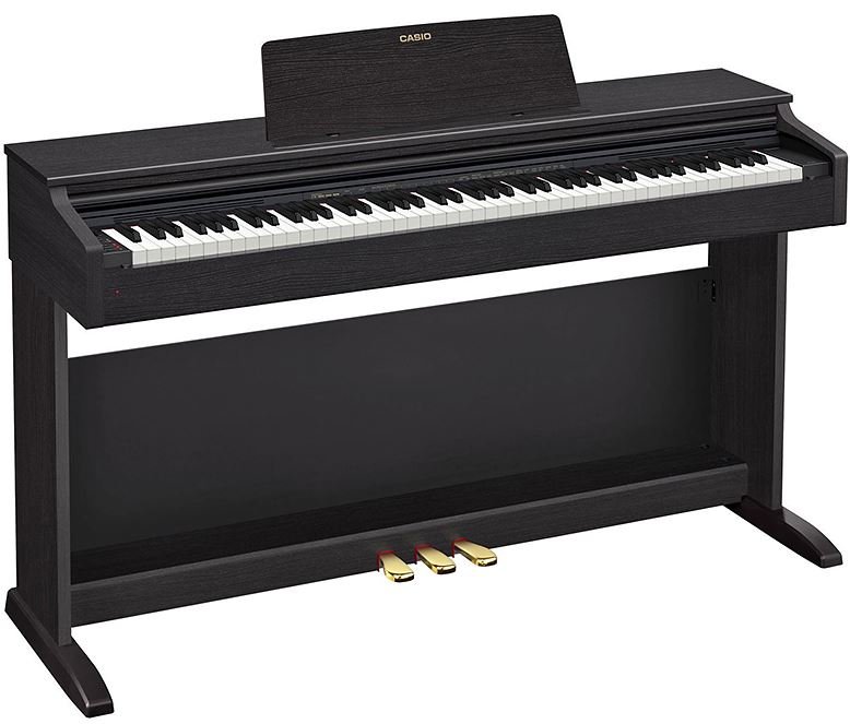 CASIO Celviano AP-270BK цифровое фортепиано, 88 клавиш рояльного типа (под эбеновое дерево и слоновую кость), полифония 192 ноты, 22 тембра от музыкального магазина МОРОЗ МЬЮЗИК