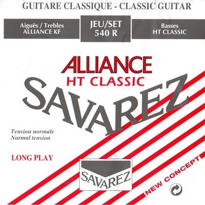 SAVAREZ 540R ALLIANCE HT CLASSIC струны для классических гитар, нормальное натяжение, карбон + серебро (Alliance KF trebles) от музыкального магазина МОРОЗ МЬЮЗИК
