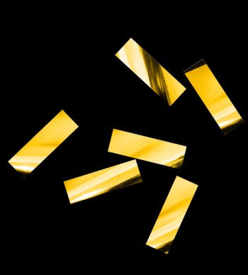 Global Effects GOLD Металлизированное конфетти 17х55мм золото. Металлизированное конфетти дает красивый эффектный блеск при падении. Упаковка 1 кг от музыкального магазина МОРОЗ МЬЮЗИК