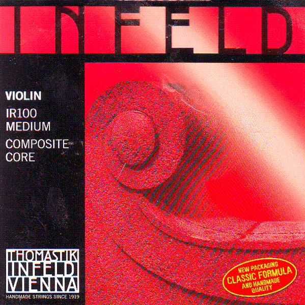 Thomastik IR100 Infeld Rot Комплект струн для скрипки размером 4/4, среднее натяжение от музыкального магазина МОРОЗ МЬЮЗИК