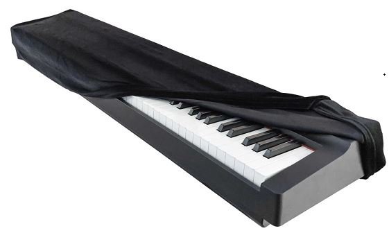 Lutner Aka-015B накидка для цифрового пианино универсальная бархатная, черная от музыкального магазина МОРОЗ МЬЮЗИК